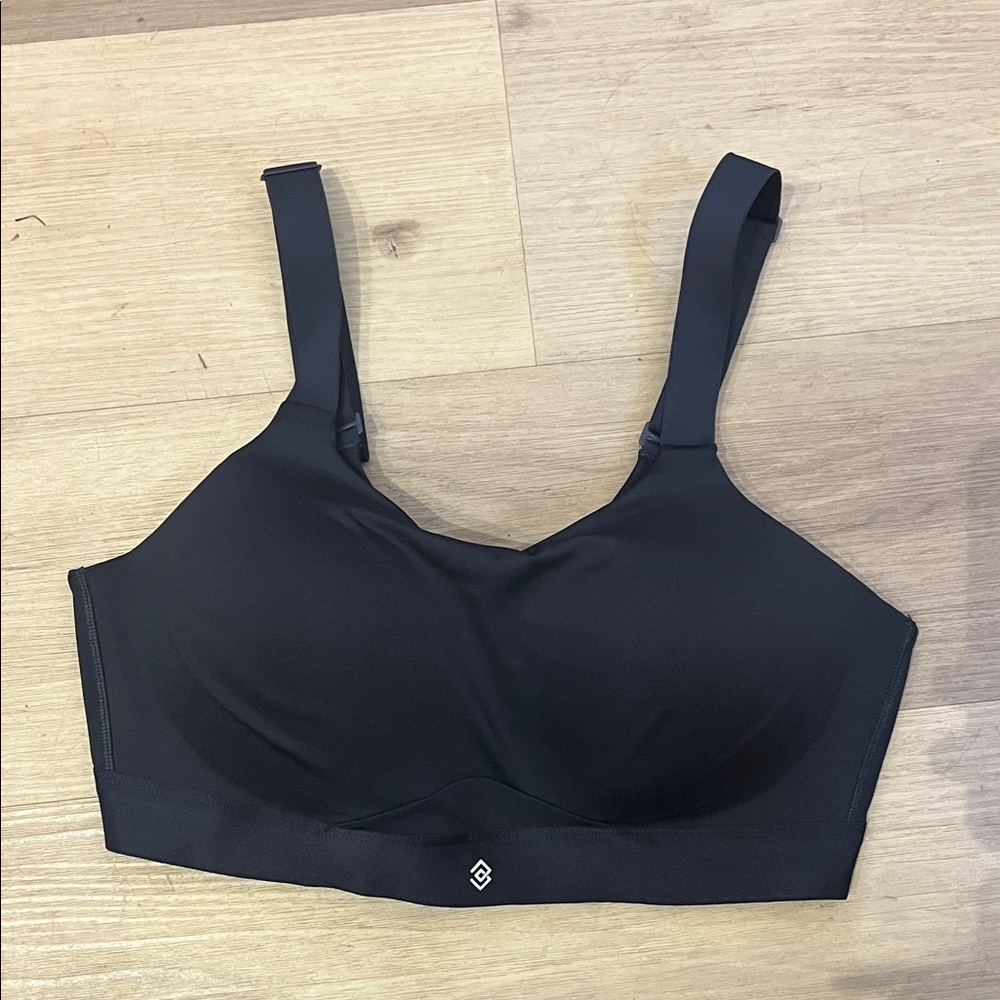 Thirdlove Padded Black Wireless Adjustable Sports… - image 1